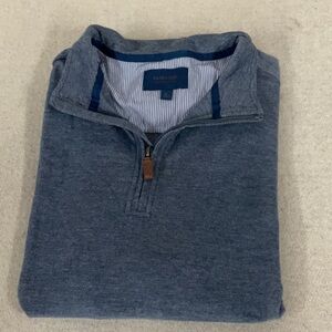 EUC Mens long sleeve 1/4 zip Fairlane pullover shirt